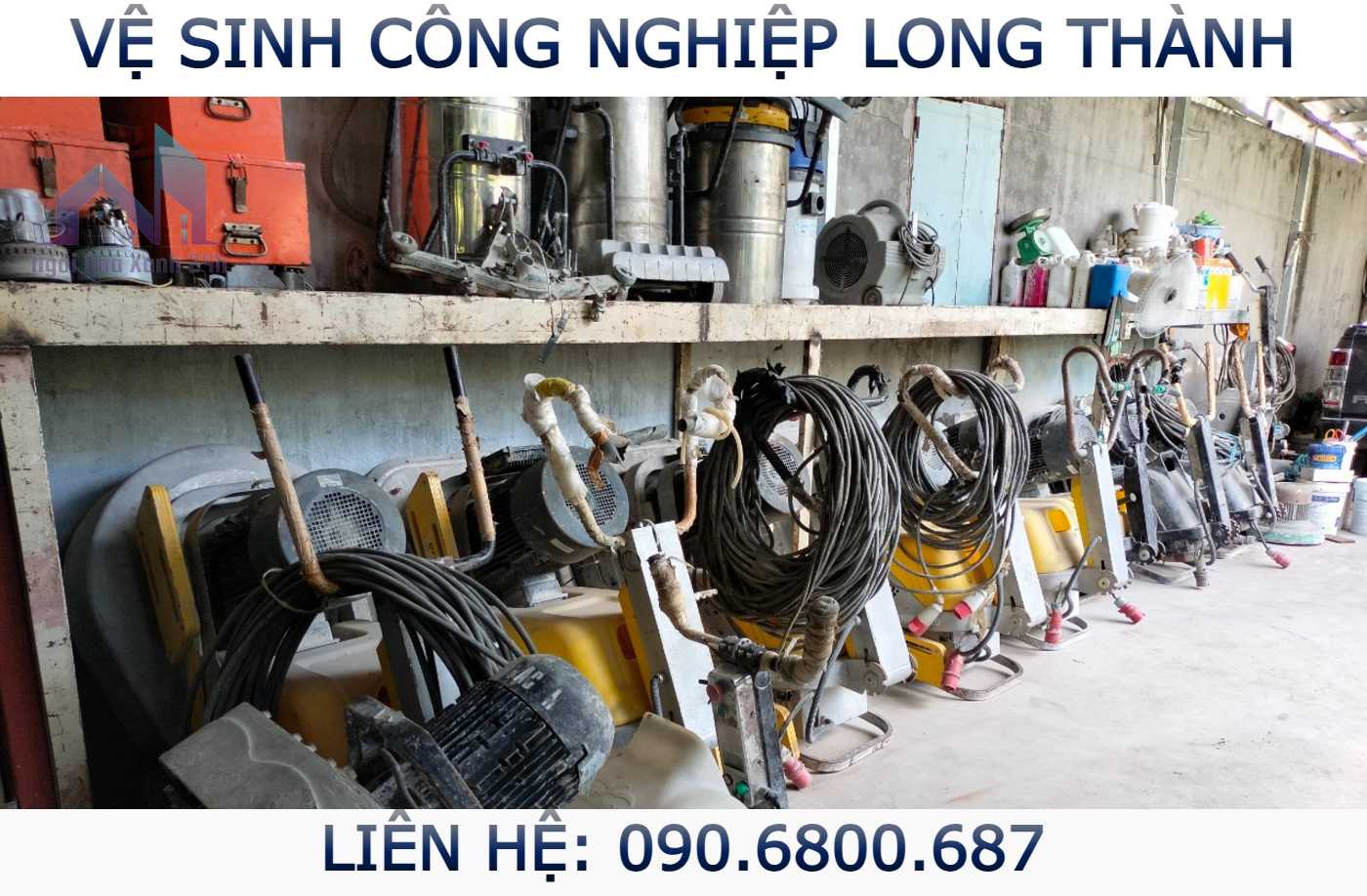 THIẾT BỊ VỆ SINH CÔNG NGHIỆP LONG THÀNH
