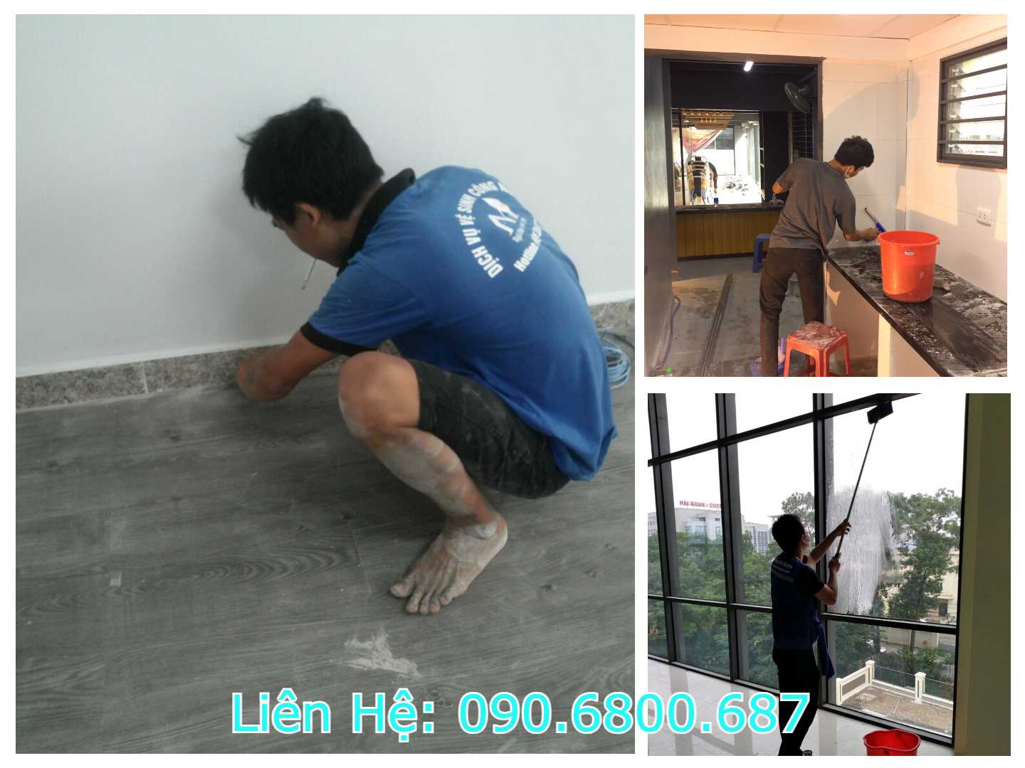 Dịch vụ vệ sinh nhà mới xây dựng quận Bình Tân