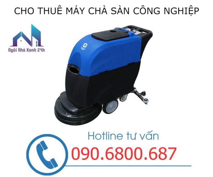 Thuê máy chà sàn liên hợp tại quận Tân Phú