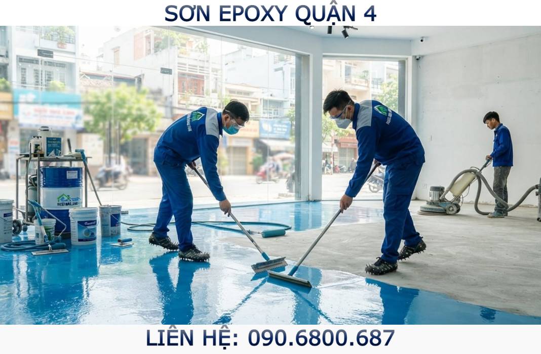 SƠN EPOXY QUẬN 4 GIÁ RẺ
