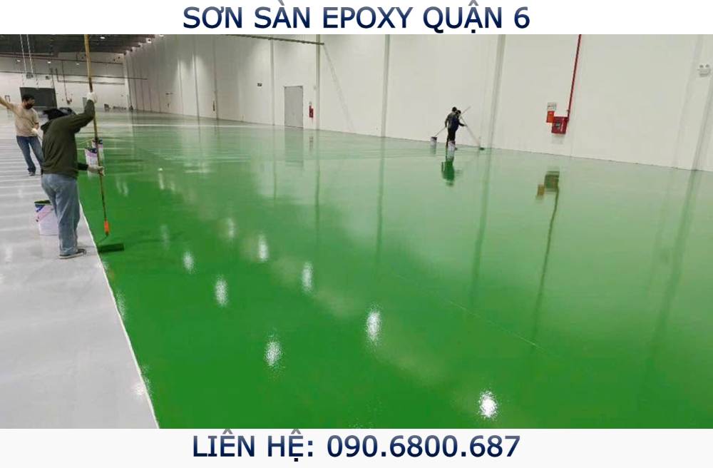 Sơn sàn Epoxy Quận 6 là giải pháp tối ưu